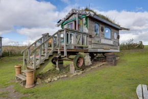 2 x Double Bed Glamping Wagon in Dalby Forest